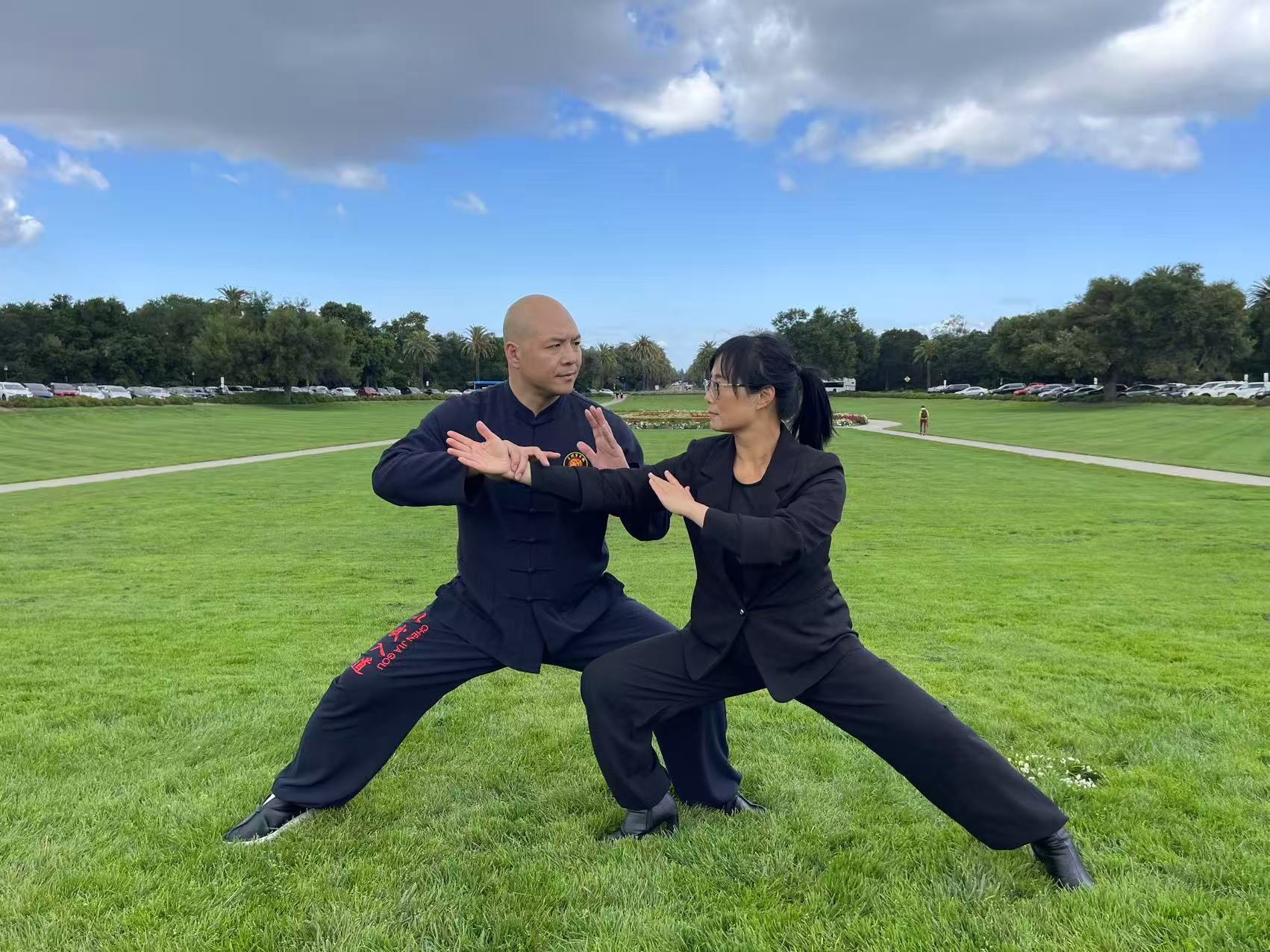 Tai Chi class moment 1