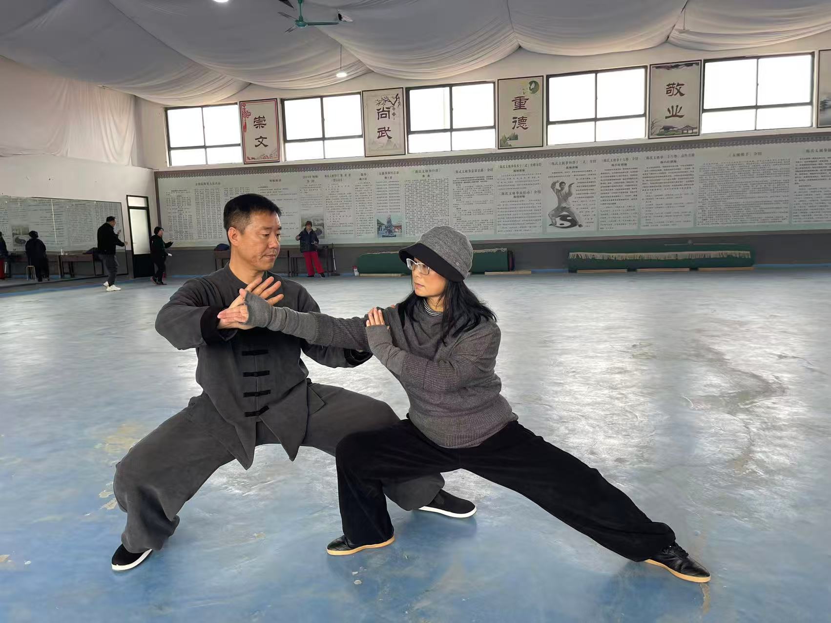 Tai Chi class moment